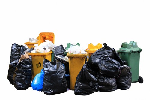 Residents participating in Finchley's recycling program