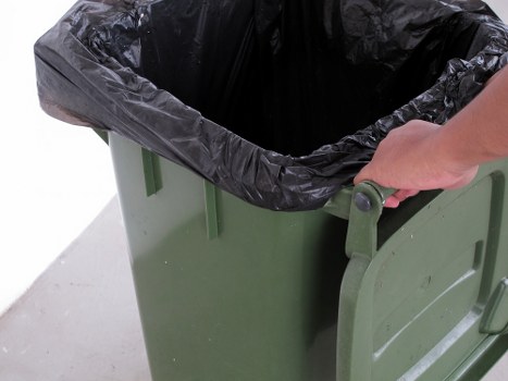 Incineration process for construction debris in Finchley