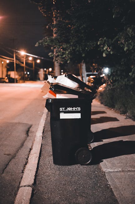 Finchley Central station rubbish collection guide